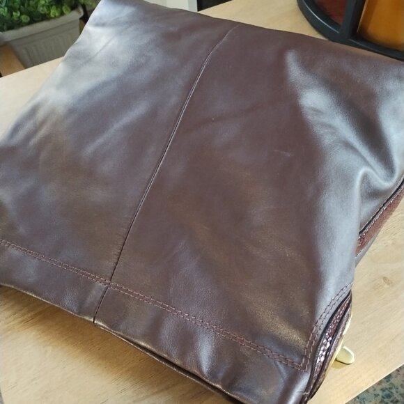 Coach Penelope Hobo shoulder bag with Snake Print Strap - Picture 3 of 8